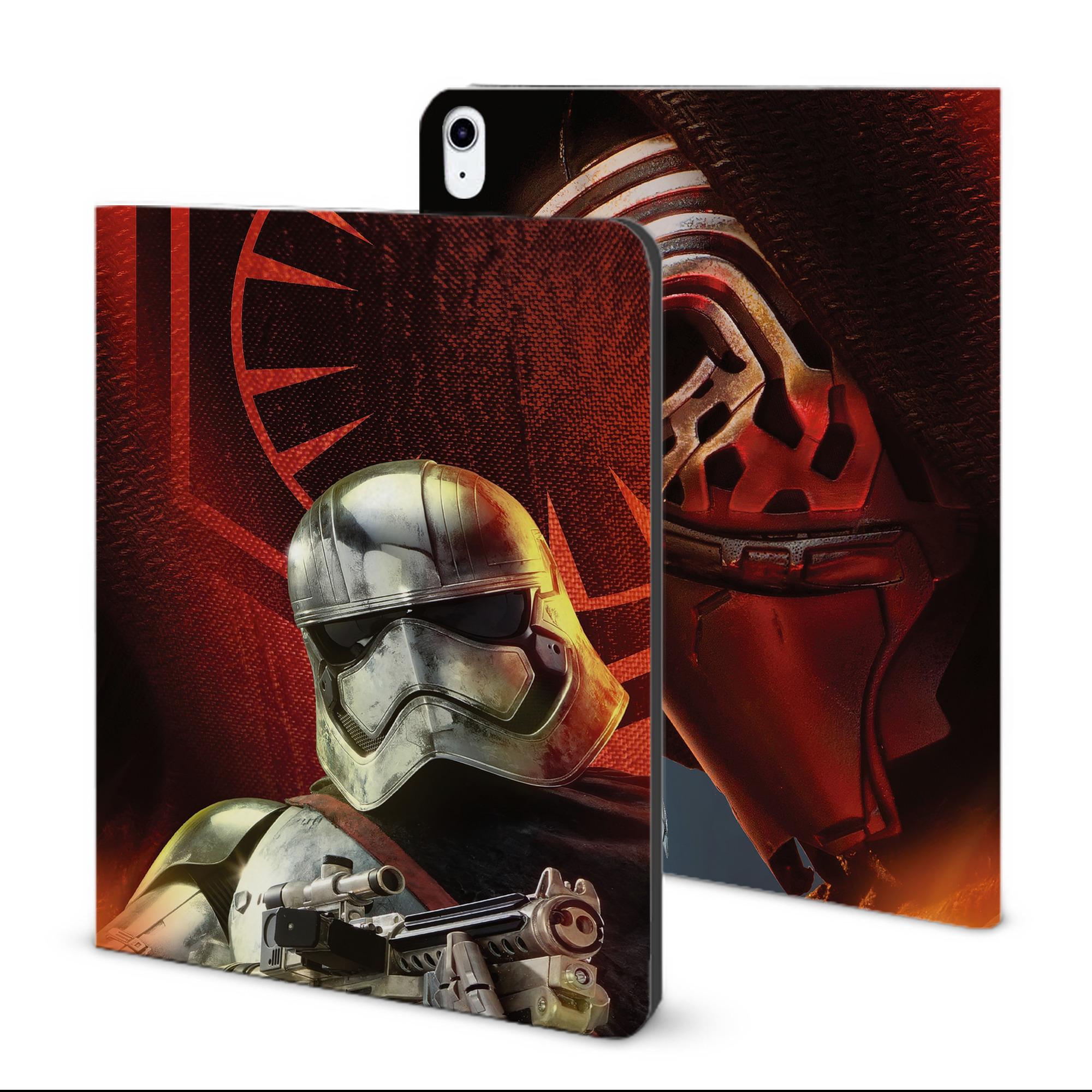 （画像用） スター・ウォーズ Star Wars IPad ケース ブック型 PUレザー TPU 耐衝撃 軽量 薄型 ペン収納なし 全面保護 IPad 各モデル対応